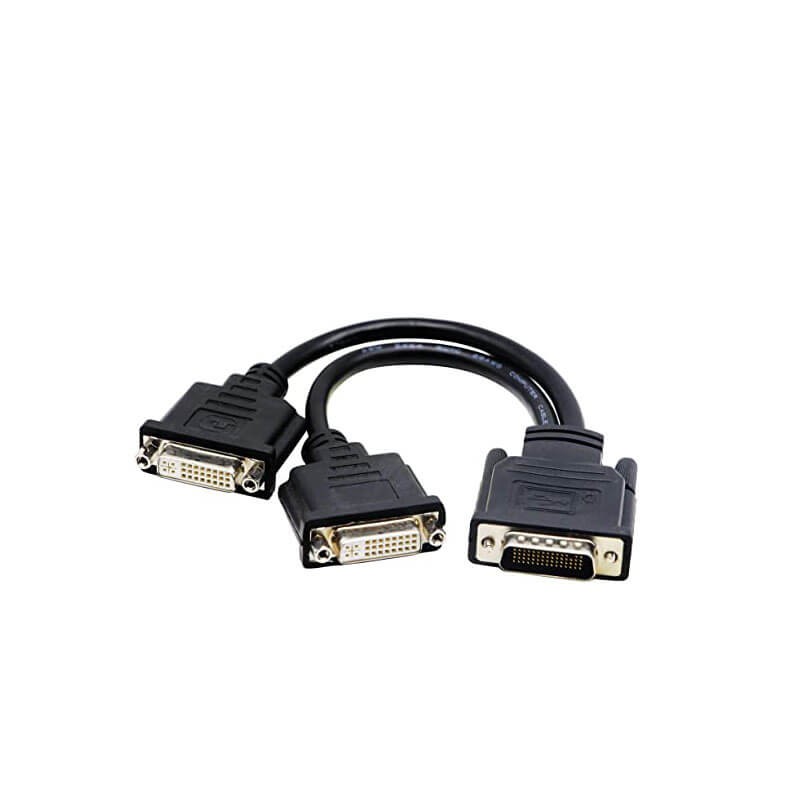 Cablu DVI splitter DMS-59 la 2 x DVI
