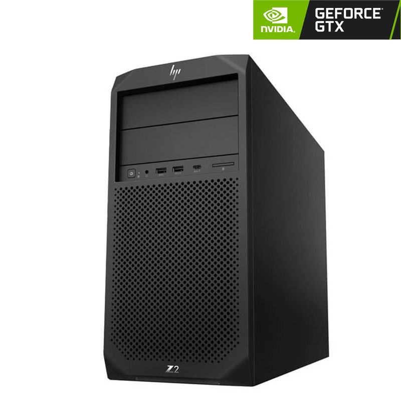 Calculatoare Gaming second hand HP Z2 G4 Tower, Hexa Core i7-8700, 16GB DDR4, SSD, GTX 1070 8GB