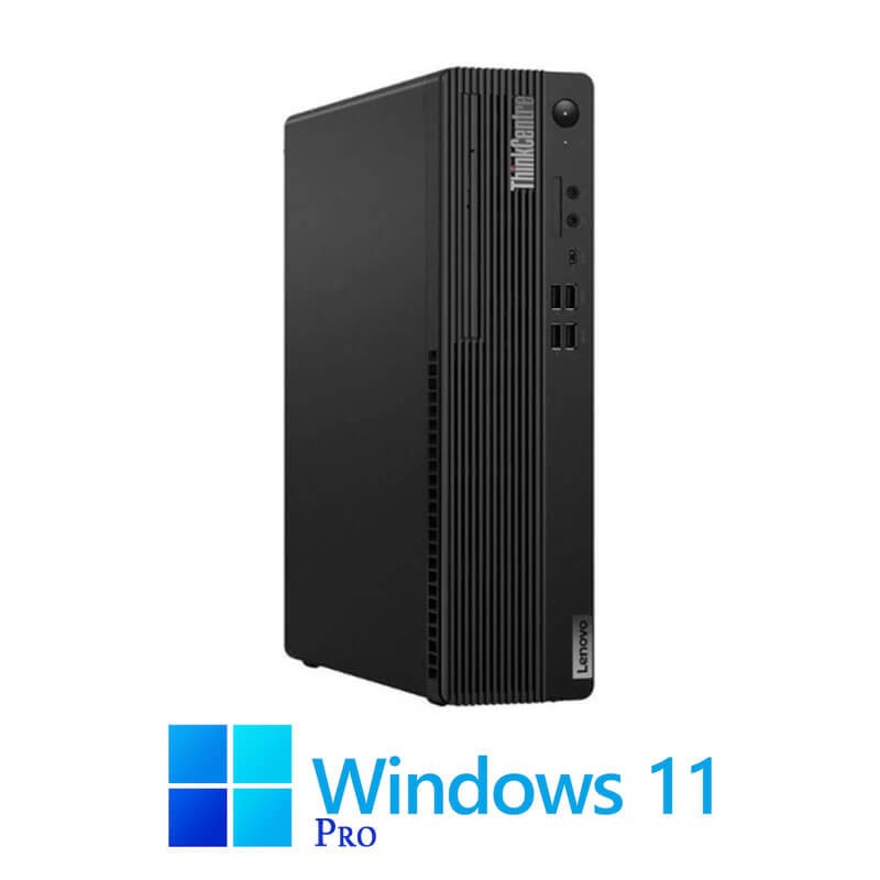 Calculatoare Lenovo M70s Gen 3 SFF, Quad Core i3-12100, 16GB DDR4, SSD, Win 11 Pro