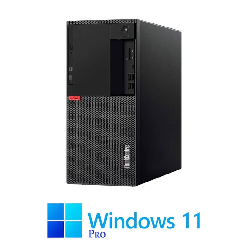 Calculatoare Lenovo M920t MT, Hexa Core i5-9500, 16GB, 256GB SSD, Win 11 Pro