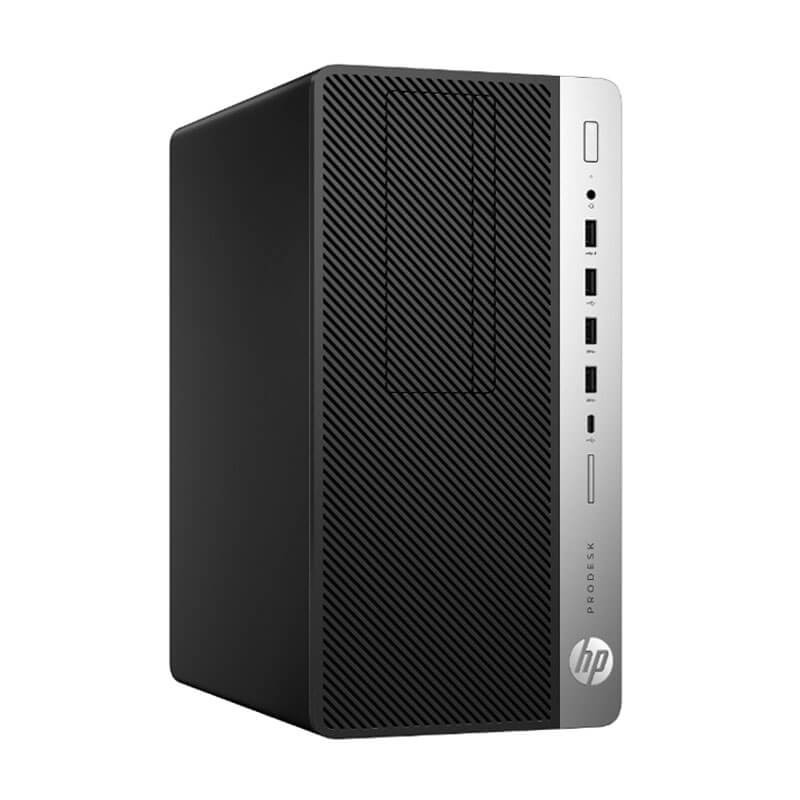 Calculator second hand HP ProDesk 600 G4 MT, Hexa Core i5-8500, 8GB DDR4, 256GB SSD