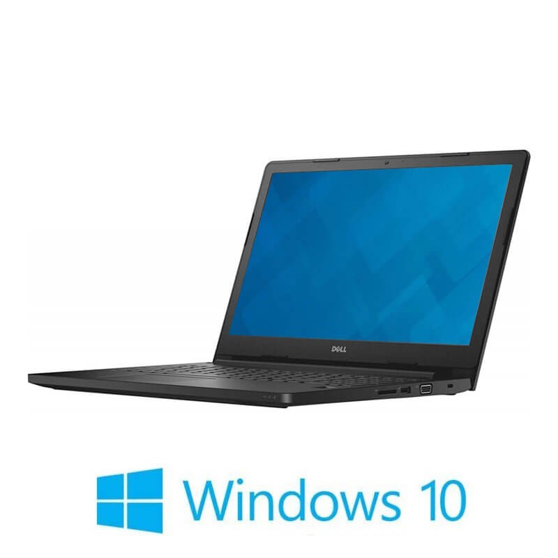 Laptop Dell Latitude 3570, i5-6200U, SSD, Display NOU Full HD IPS, Win 10 Home
