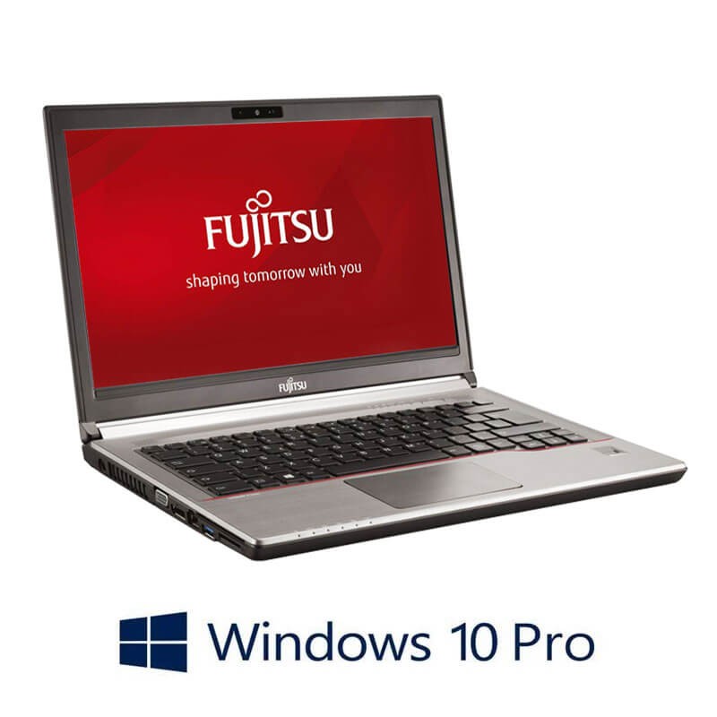 Laptop Fujitsu LIFEBOOK E746, i5-6300U, 256GB SSD, Full HD, Webcam, Win 10 Pro