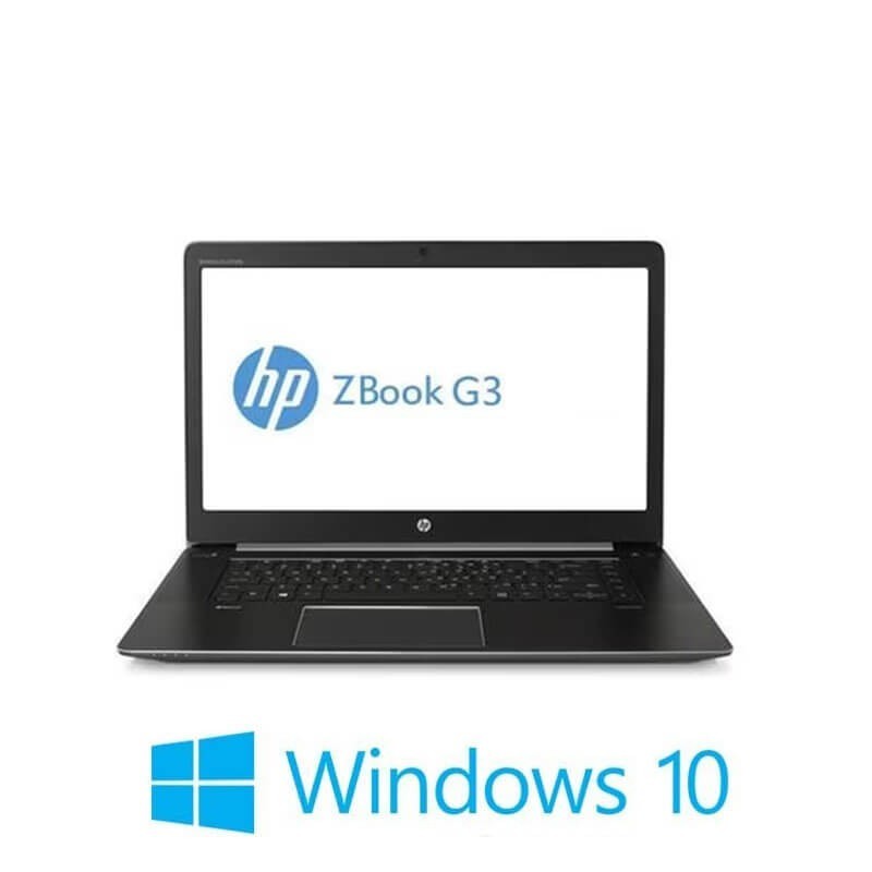 Laptop HP ZBook 15 G3, i7-6700HQ, SSD, Full HD, Quadro M1000M, Win 10 Home