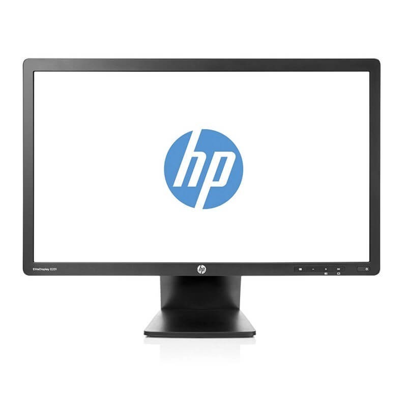 Monitor LED Full HD HP EliteDisplay E231, 23 inci