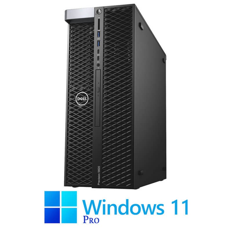 Statie grafica Dell Precision 5820, W-2223, 32GB DDR4, SSD, RTX 4000 8GB, Win 11 Pro