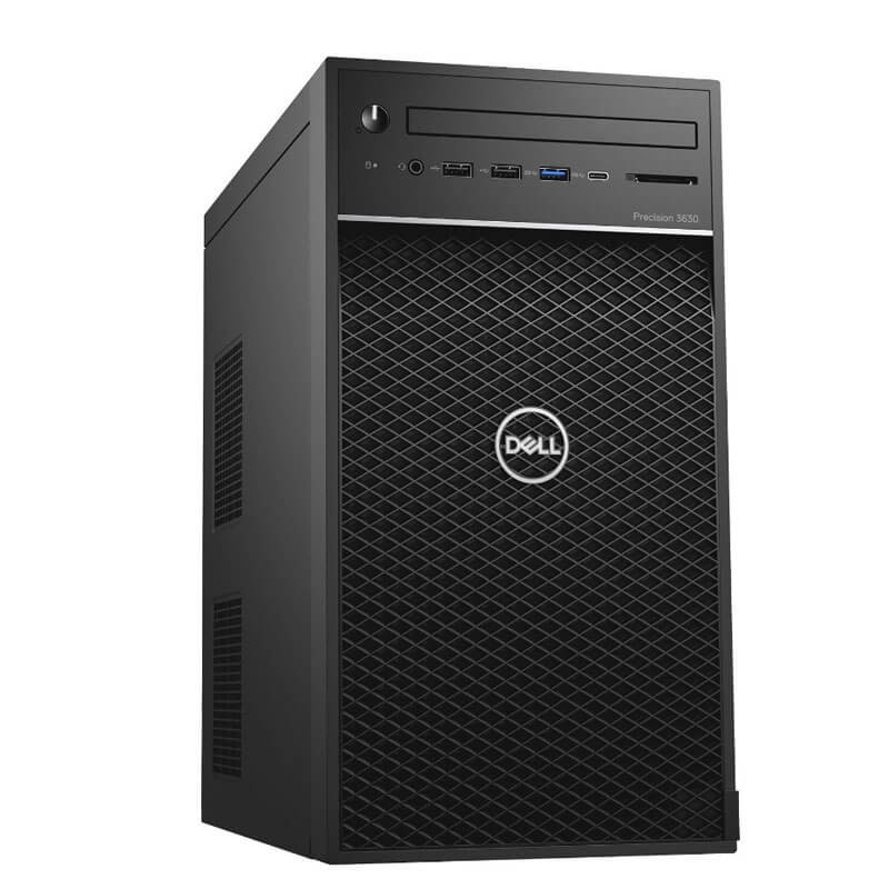 Statie grafica second hand Dell Precision 3630 MT, Hexa Core i7-8700, 16GB DDR4, 512GB SSD
