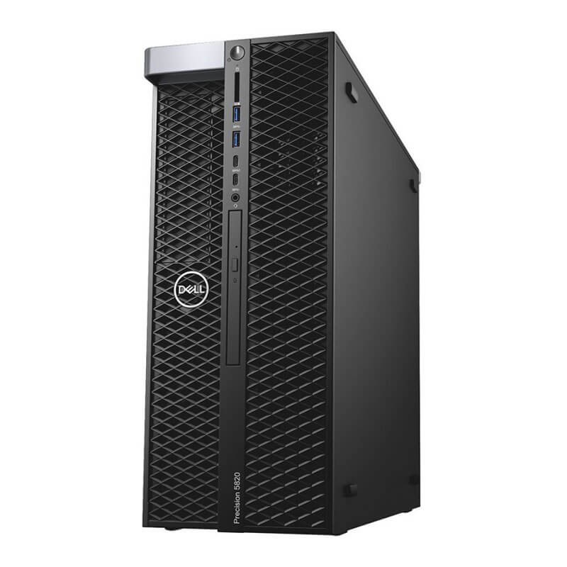 Statie grafica second hand Dell Precision 5820, W-2223, 32GB DDR4, 512GB SSD, RTX 4000 8GB